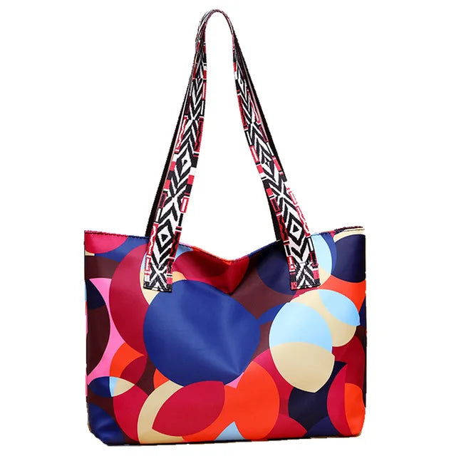 2024 Fashion Anti Theft Women Backpack Multi-Colored Oxford School Bag Pretty Style Girls School Backpack Female Travel Backpack