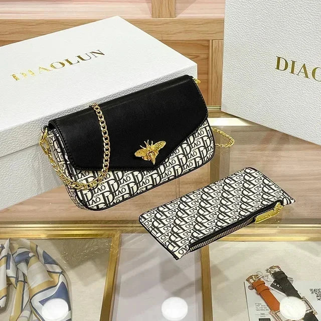 2024 Fashion Casual Mini Envelope Letter Chain Shoulder Messenger Bags High Quality Women Purse And Handbags