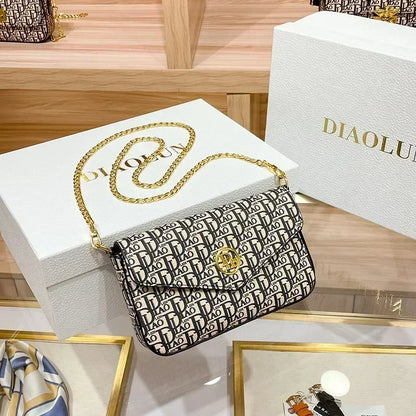 2024 Fashion Casual Mini Envelope Letter Chain Shoulder Messenger Bags High Quality Women Purse And Handbags