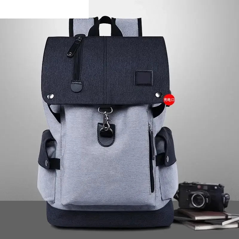 2024 Fashion Men Backpack Shoulder Bag Male Fashion Best Travel Backpacks Everyday Backpack Laptop Bags For Teenager Boy