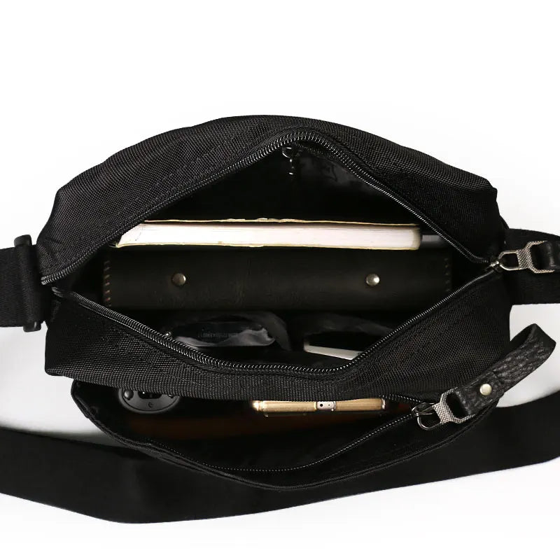 2024 Fashion Mens waterproof Shoulder Bag High Quality Portable Oxford Casual Zipper Messenger Travel Bags