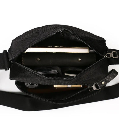 2024 Fashion Mens waterproof Shoulder Bag High Quality Portable Oxford Casual Zipper Messenger Travel Bags