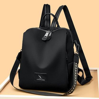 2024 Fashion Retro Women's Backpack High Quality Girl's Anti Theft Bag Large Capacity Female Shoulder Bags School Student Bolsos