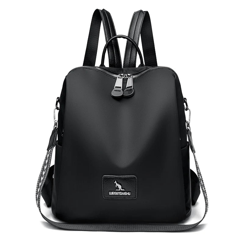 2024 Fashion Retro Women's Backpack High Quality Girl's Anti Theft Bag Large Capacity Female Shoulder Bags School Student Bolsos