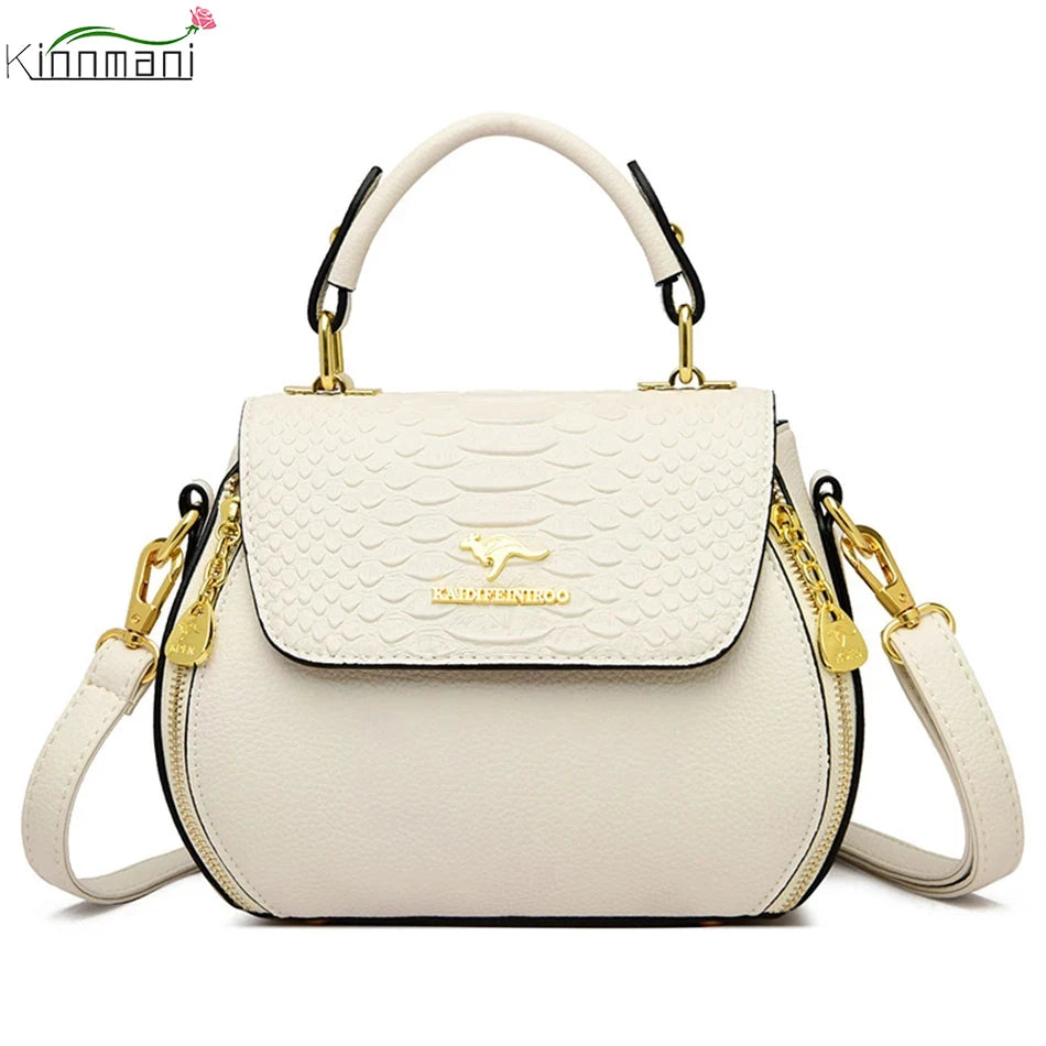 2024 Fashion Trend New Women's Handbag Luxury Women's Designer Messenger Bag Popular Crocodile Pattern Girl Wallet Shoulder Bags