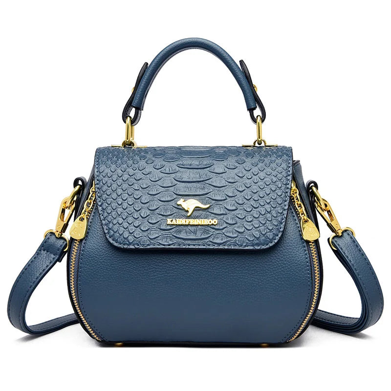 2024 Fashion Trend New Women's Handbag Luxury Women's Designer Messenger Bag Popular Crocodile Pattern Girl Wallet Shoulder Bags