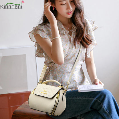 2024 Fashion Trend New Women's Handbag Luxury Women's Designer Messenger Bag Popular Crocodile Pattern Girl Wallet Shoulder Bags