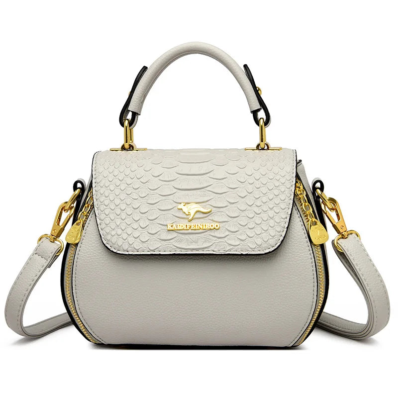 2024 Fashion Trend New Women's Handbag Luxury Women's Designer Messenger Bag Popular Crocodile Pattern Girl Wallet Shoulder Bags