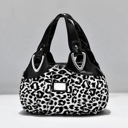 2024 Fashion Women Shoulder Bags Printed Flowers Messenger Bag Designer Luxury Brand High Quality Leather Ladies Handbag