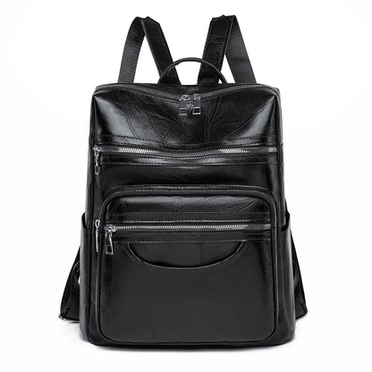 2024 High Quality Leather Designer Backpacks Luxurious Women's Brand Mochilas Multifunctional High Capacity Backpack Sac A Dos