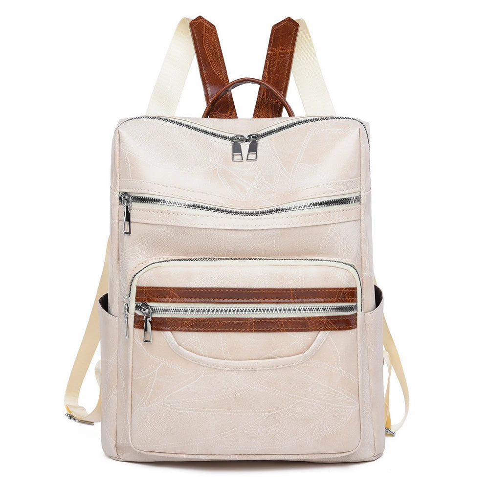 2024 High Quality Leather Designer Backpacks Luxurious Women's Brand Mochilas Multifunctional High Capacity Backpack Sac A Dos