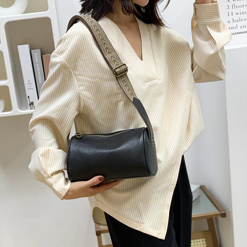 2024 High Quality Top Layer Cowhide Shoulder Bags New Luxurious Women's Designer Crossbody Bag Large Capacity Storage Bags Sac