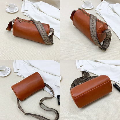 2024 High Quality Top Layer Cowhide Shoulder Bags New Luxurious Women's Designer Crossbody Bag Large Capacity Storage Bags Sac