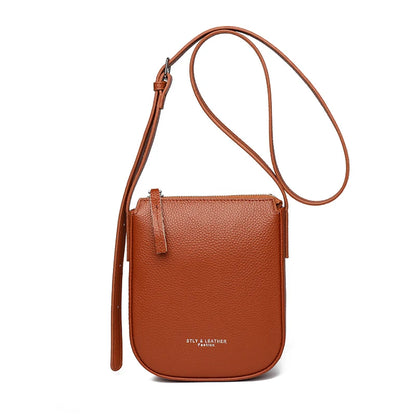 2024 High Quality Women's Genuine Leather Shoulder Bags New Messenger Bag Brand Designer Ladies Crossbody Bag Small Phone Bags