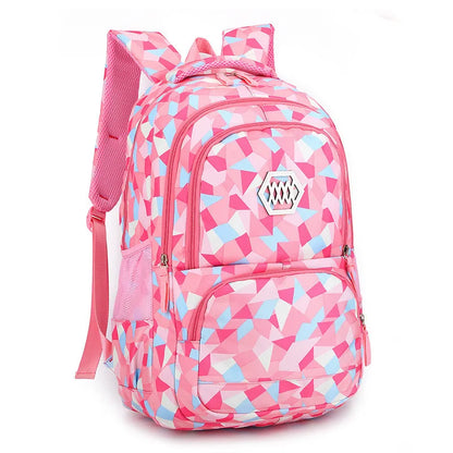 2024 Hot New Children School Bags for Teenagers Boys Girls Big Capacity School Backpack Waterproof Satchel Kids Book Bag Mochila
