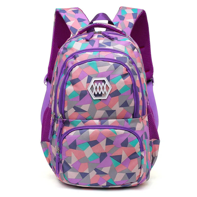 2024 Hot New Children School Bags for Teenagers Boys Girls Big Capacity School Backpack Waterproof Satchel Kids Book Bag Mochila