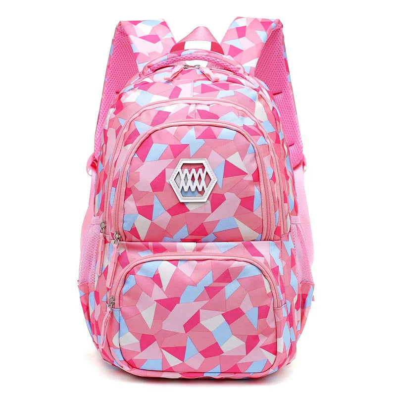 2024 Hot New Children School Bags for Teenagers Boys Girls Big Capacity School Backpack Waterproof Satchel Kids Book Bag Mochila