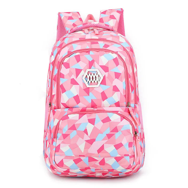 2024 Hot New Children School Bags for Teenagers Boys Girls Big Capacity School Backpack Waterproof Satchel Kids Book Bag Mochila