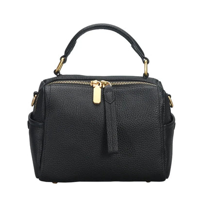 2024 Ins All-Match Soft Leather Handbag Top Designer Luxury Ladies One-Shoulder Messenger Bag Small Casual Broadband