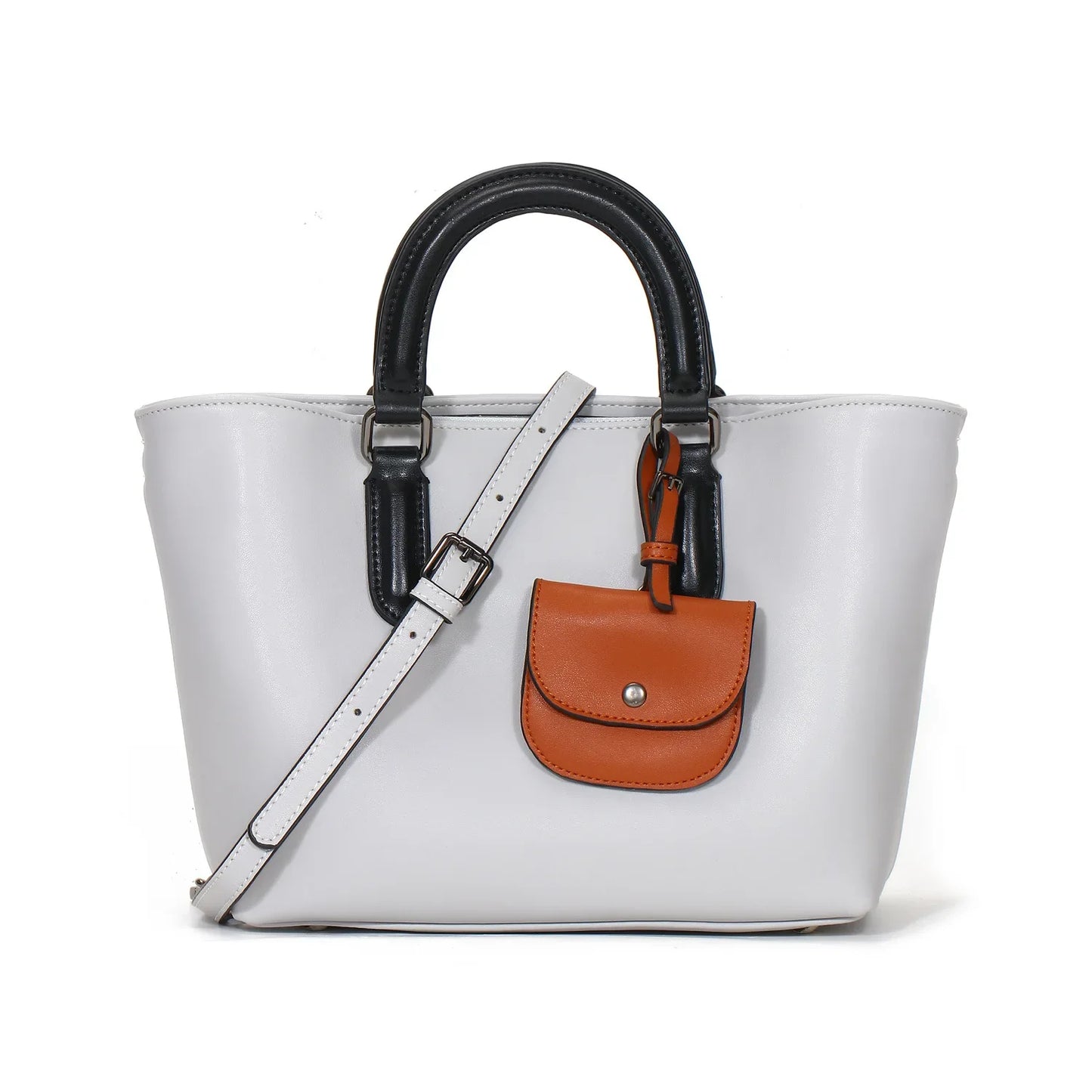 2024 Korean style trendy women's large-capacity handbag genuine leather women's bag shoulder crossbody tote bag Designer Luxury
