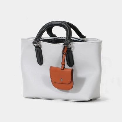 2024 Korean style trendy women's large-capacity handbag genuine leather women's bag shoulder crossbody tote bag Designer Luxury