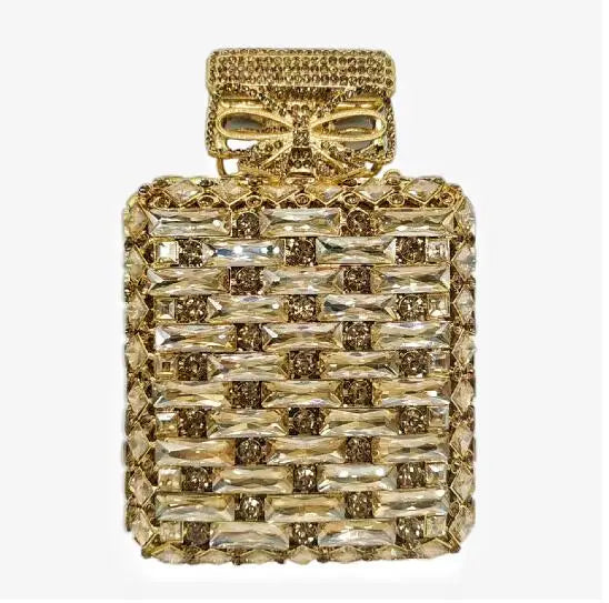 2024 Latest Glass Rhinestones Wedding Clutch Purse Luxury Women’s Crystal Evening Purses Clutches Bag Lady Chain Party Handbag