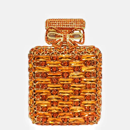 2024 Latest Glass Rhinestones Wedding Clutch Purse Luxury Women’s Crystal Evening Purses Clutches Bag Lady Chain Party Handbag