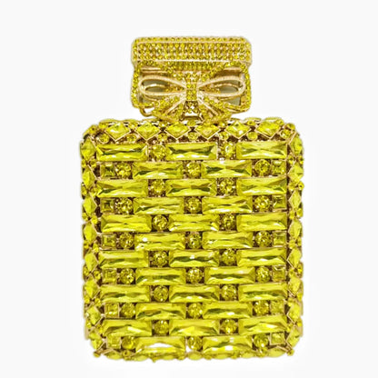 2024 Latest Glass Rhinestones Wedding Clutch Purse Luxury Women’s Crystal Evening Purses Clutches Bag Lady Chain Party Handbag