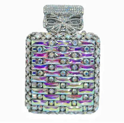 2024 Latest Glass Rhinestones Wedding Clutch Purse Luxury Women’s Crystal Evening Purses Clutches Bag Lady Chain Party Handbag