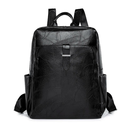 2024 Lightweight And High Quality Leather Backpack Splash Proof Travel Backpacks Luxury Retro Designer Brand Mochilas Sac A Dos