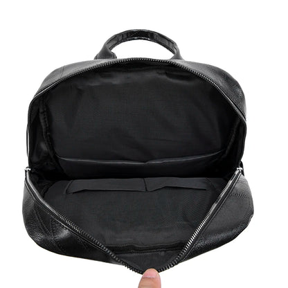 2024 Lightweight And High Quality Leather Backpack Splash Proof Travel Backpacks Luxury Retro Designer Brand Mochilas Sac A Dos