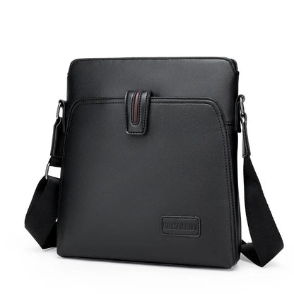 2024 Luxury Brand Men PU Leather Crossbody Business Black Messenger Bag Men's Shoulder Bags for Briefcase New year gift