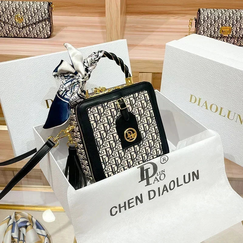 2024 Luxury Women's Crystal Backpacks Bags Designer Round Crossbody Shoulder Purses Handbag Women Clutch Travel Tote Bag
