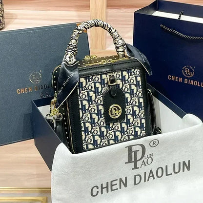 2024 Luxury Women's Crystal Backpacks Bags Designer Round Crossbody Shoulder Purses Handbag Women Clutch Travel Tote Bag