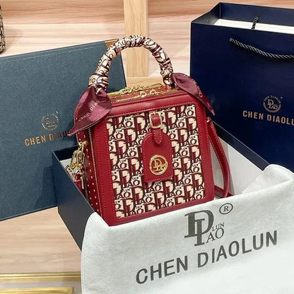 2024 Luxury Women's Crystal Backpacks Bags Designer Round Crossbody Shoulder Purses Handbag Women Clutch Travel Tote Bag