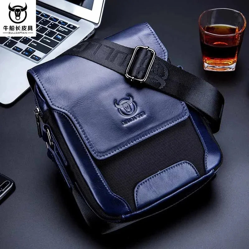 2024 Man Messenger Men Genuine Leather Shoulder s Business Crossbody Casual Bag Famous Brand male Handbag bag