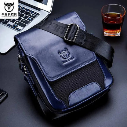 2024 Man Messenger Men Genuine Leather Shoulder s Business Crossbody Casual Bag Famous Brand male Handbag bag