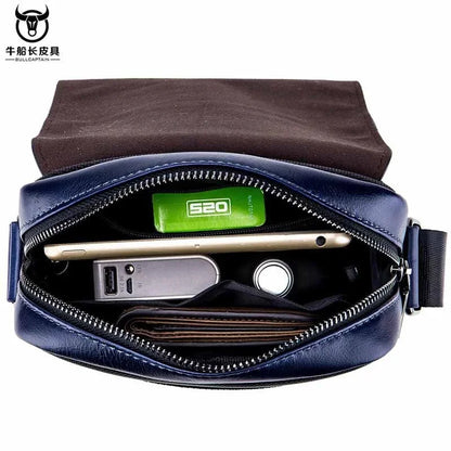 2024 Man Messenger Men Genuine Leather Shoulder s Business Crossbody Casual Bag Famous Brand male Handbag bag