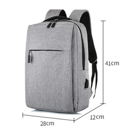 2024 Men 15.6 inch Laptop USB Backpack School Bag Rucksack Anti Theft teenage teenagers Travel Leisure schoolbag pack for male