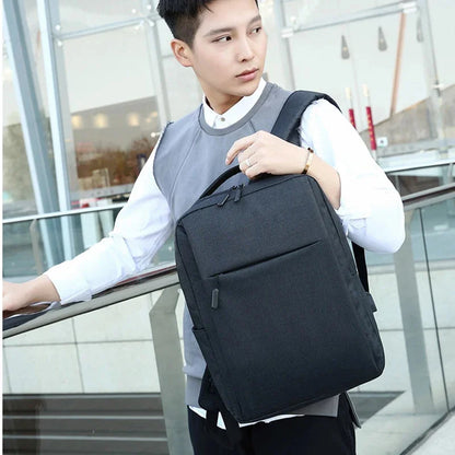 2024 Men 15.6 inch Laptop USB Backpack School Bag Rucksack Anti Theft teenage teenagers Travel Leisure schoolbag pack for male
