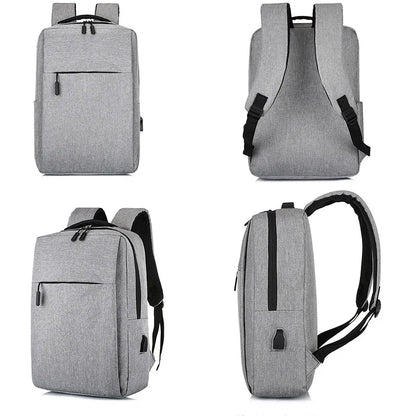 2024 Men 15.6 inch Laptop USB Backpack School Bag Rucksack Anti Theft teenage teenagers Travel Leisure schoolbag pack for male