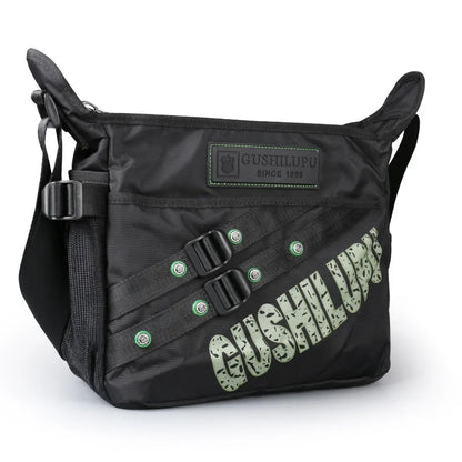 2024 Men Messenger Multifunction Bags Crossbody Bag Leisure Oxford Cloth Casual Travel Bag Toolkit