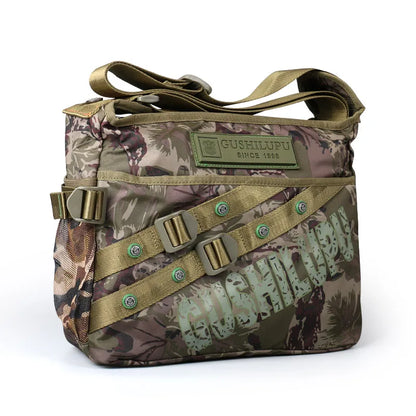 2024 Men Messenger Multifunction Bags Crossbody Bag Leisure Oxford Cloth Casual Travel Bag Toolkit
