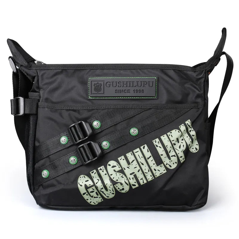 2024 Men Messenger Multifunction Bags Crossbody Bag Leisure Oxford Cloth Casual Travel Bag Toolkit