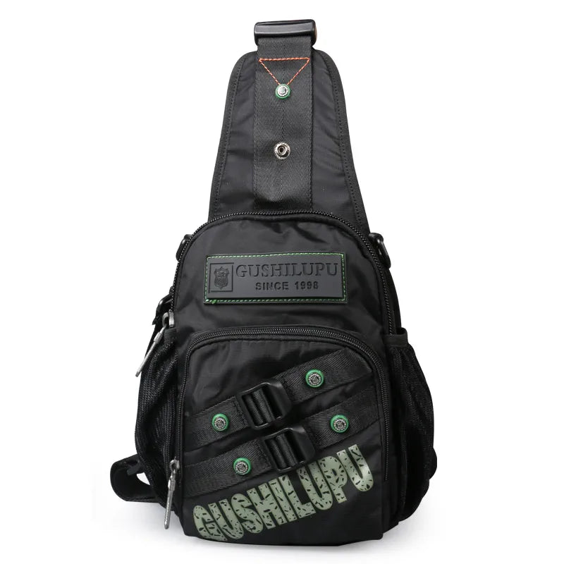 2024 Men Messenger Multifunction Bags Oxford Cloth Waterproof Crossbody Casual Outdoors Travel Bag Toolkit