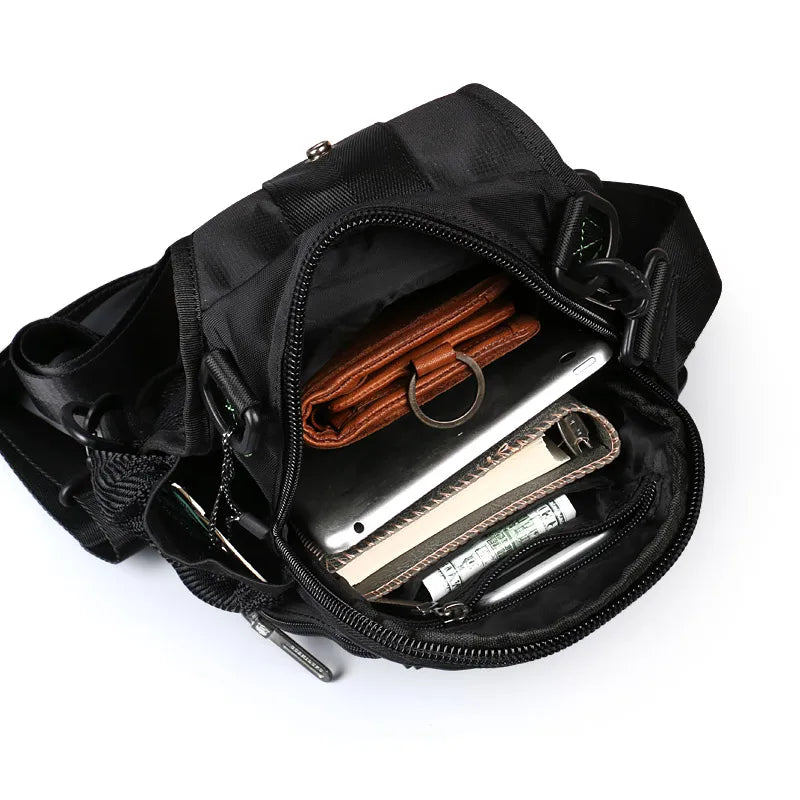 2024 Men Messenger Multifunction Bags Oxford Cloth Waterproof Crossbody Casual Outdoors Travel Bag Toolkit