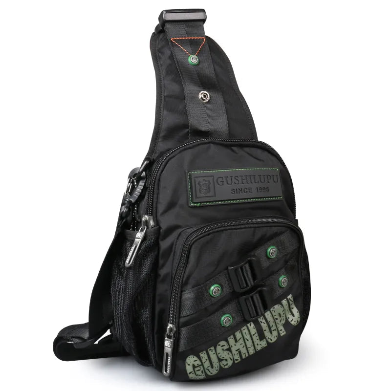 2024 Men Messenger Multifunction Bags Oxford Cloth Waterproof Crossbody Casual Outdoors Travel Bag Toolkit