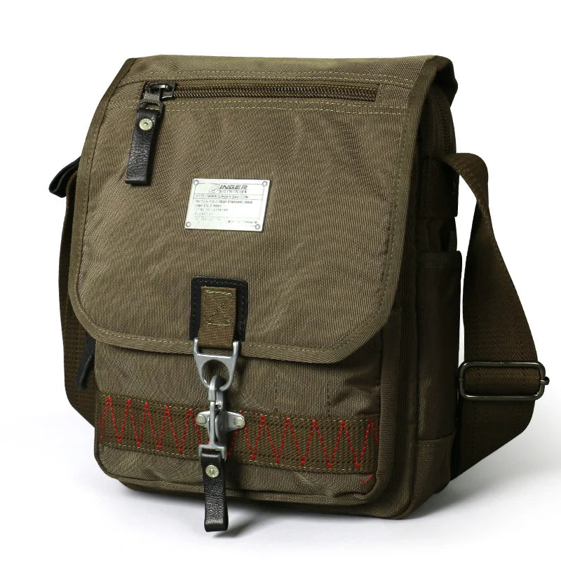 2024 Men Multifunction Crossbody Bags Outdoors Leisure Oxford Cloth Casual Travel Man Messenger Bag