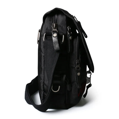 2024 Men Multifunction Crossbody Bags Outdoors Leisure Oxford Cloth Casual Travel Man Messenger Bag