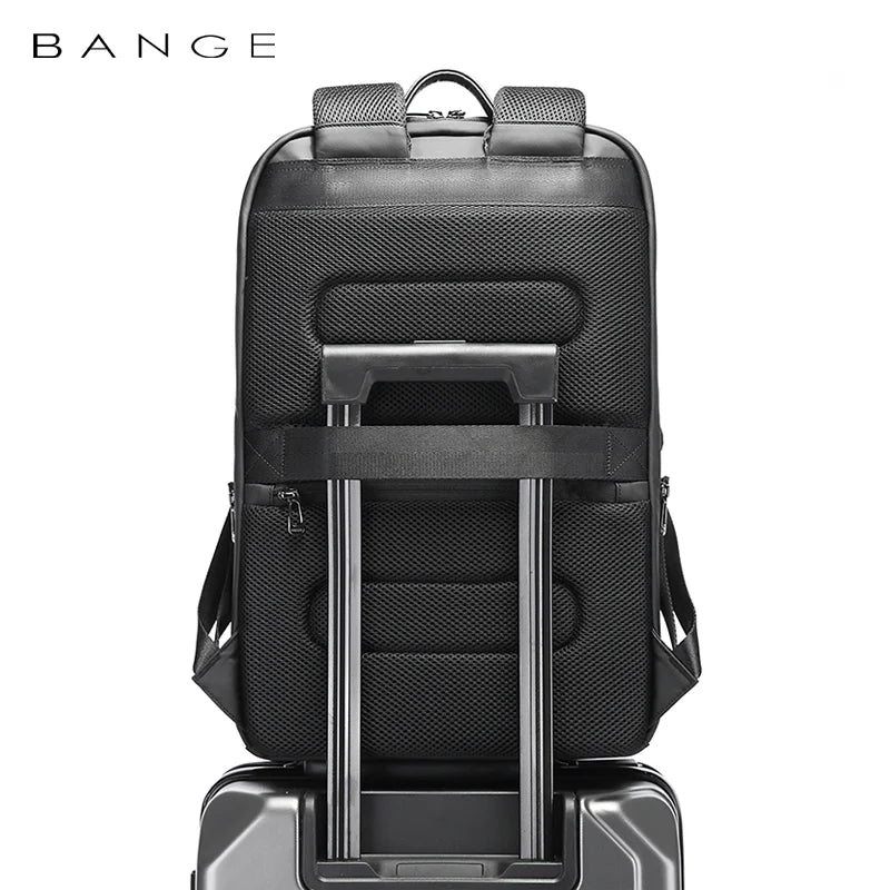 2024 Men's Backpack Men Business Travel Backpack Women School Expandable USB Bag Large Capacity 15.6 Laptop Waterproof Fashion